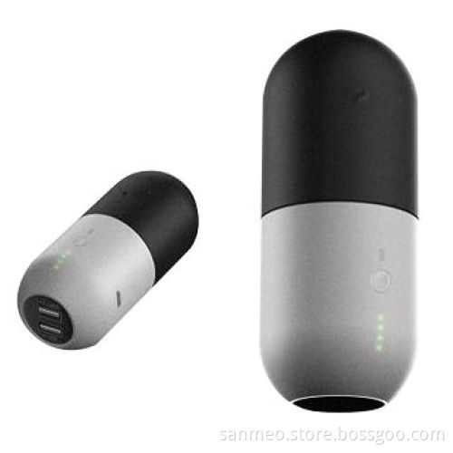 Dual USB Port Power Bank, 10,400mA, Time-capsule Outlook, Ultimate Experience